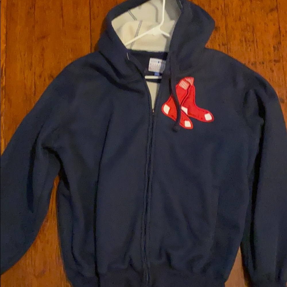 Red Sox full-zip Sherpa lined hoodie